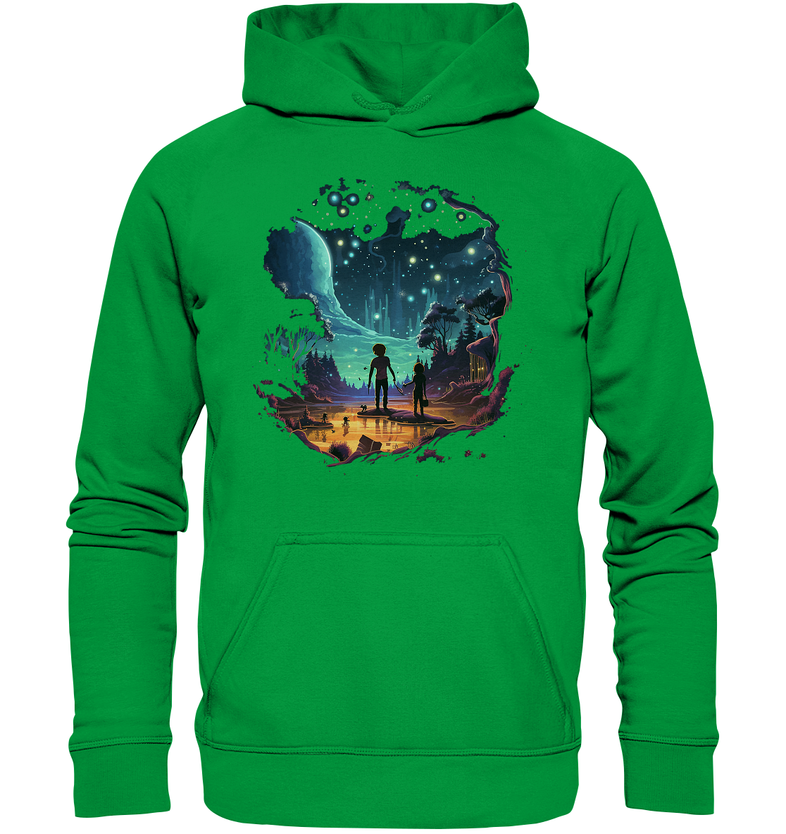 Night Sky - Basic Unisex Hoodie