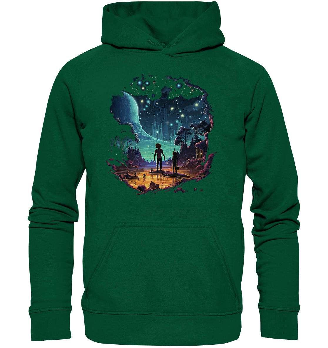 Night Sky - Basic Unisex Hoodie