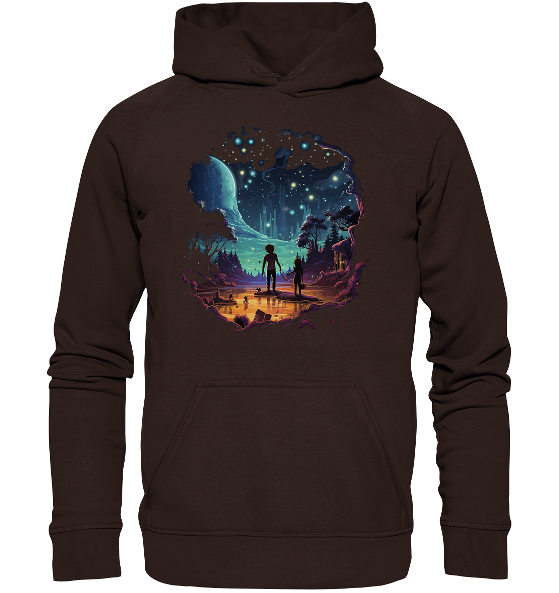 Night Sky - Basic Unisex Hoodie