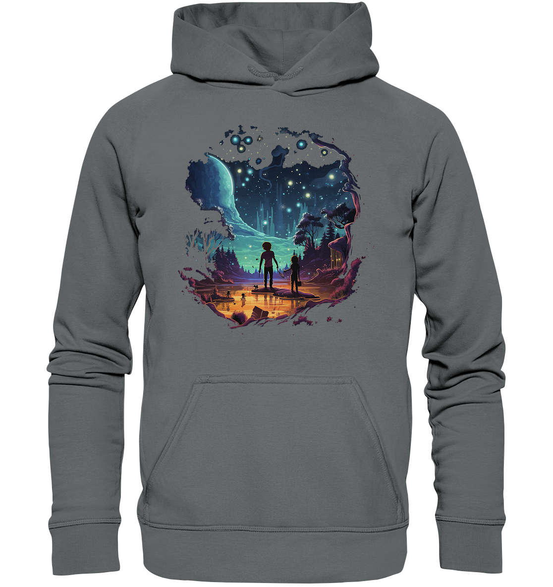 Night Sky - Basic Unisex Hoodie