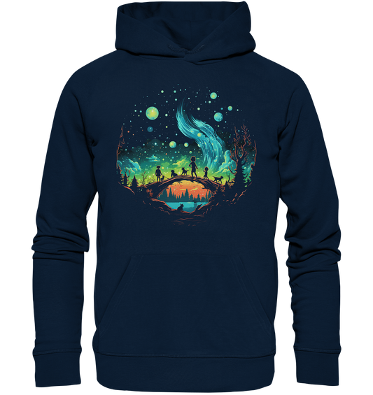 Night Bridge - Organic Basic Hoodie