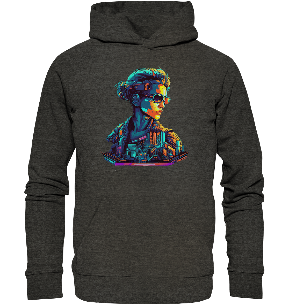 Cyberpunk Women - Organic Basic Hoodie