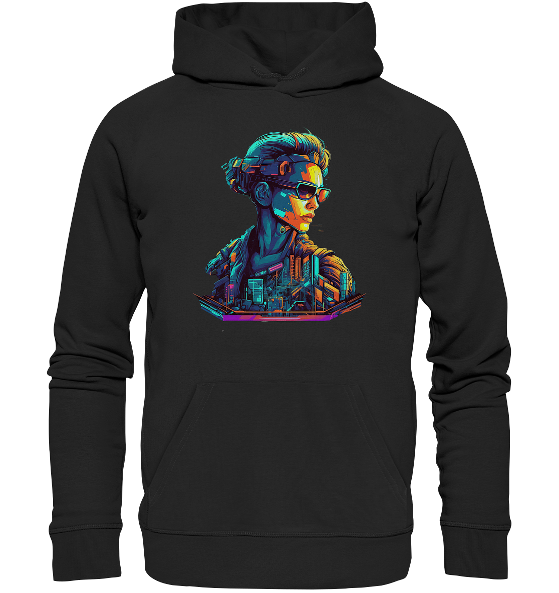 Cyberpunk Women - Organic Basic Hoodie