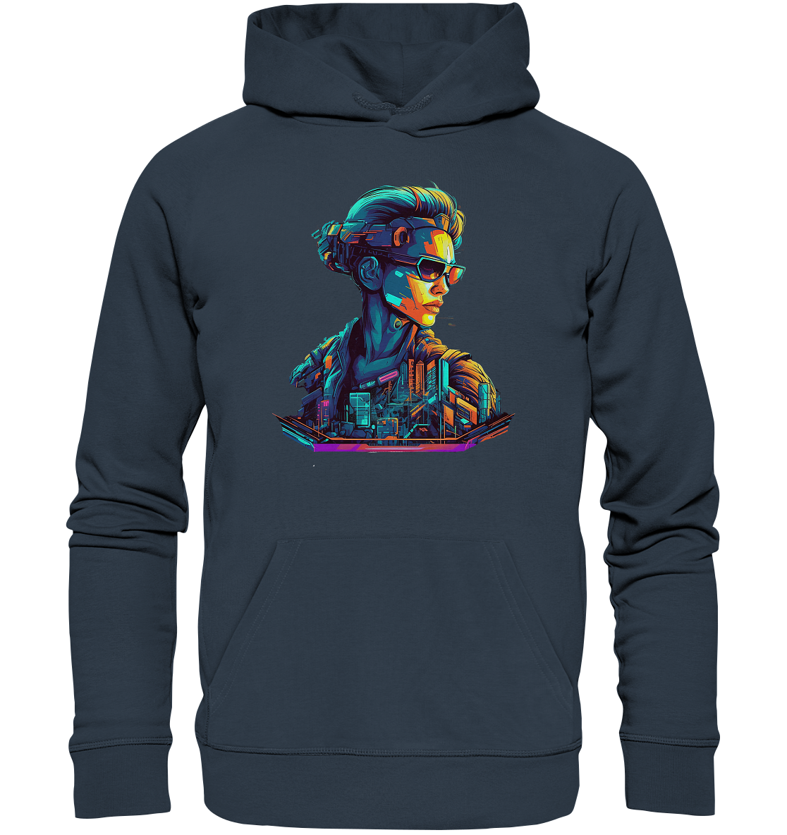 Cyberpunk Women - Organic Basic Hoodie