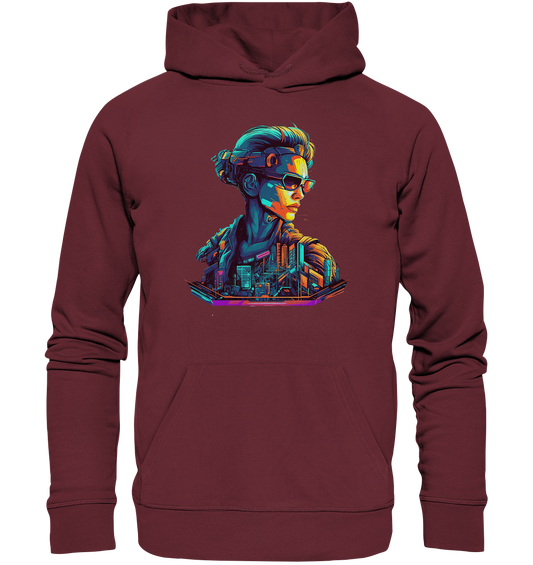Cyberpunk Women - Organic Basic Hoodie