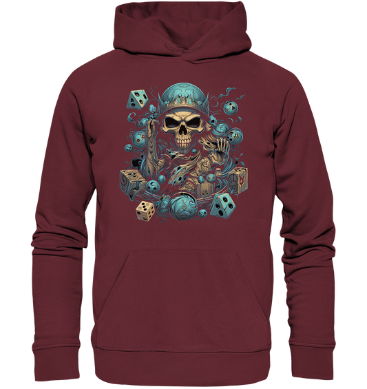 Skull Dice - Organic Basic Hoodie