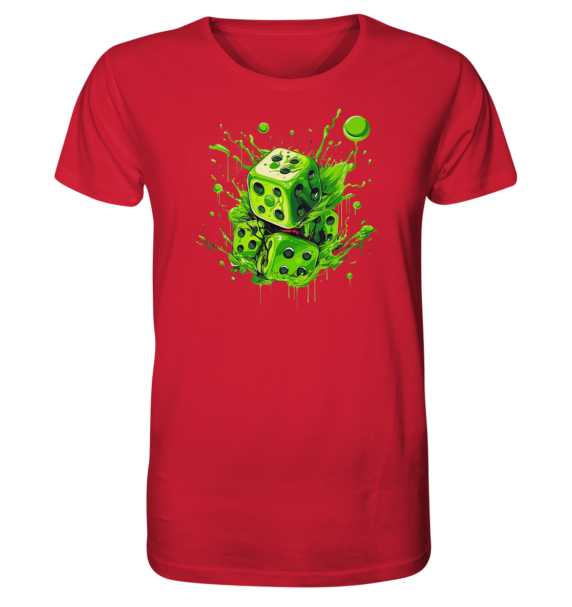Slimy Dice - Organic Shirt