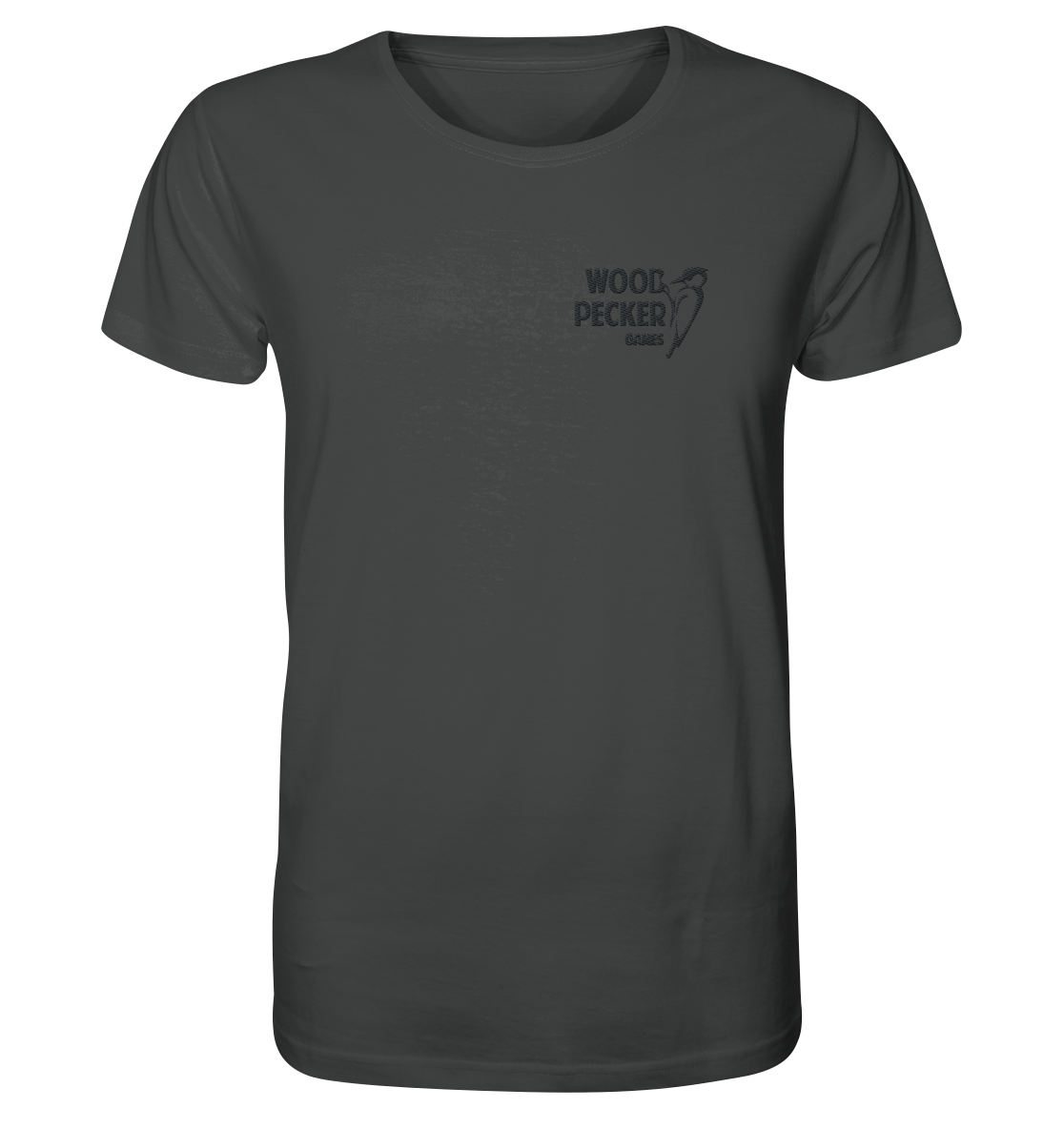 Woodpecker Games Logo - Organic Shirt (Stick)