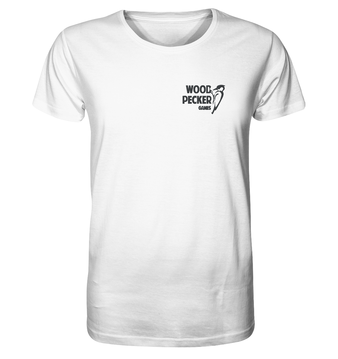 Woodpecker Games Logo - Organic Shirt (Stick)