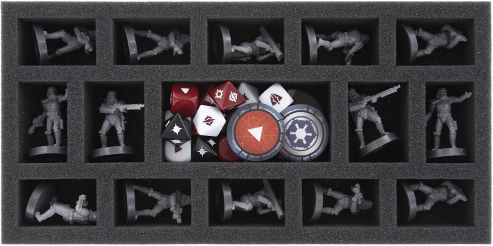 Feldherr Schaumstoff-Set für die Star Wars Legion Grundbox