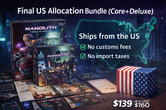Nanolith – Final US Allocation (Bundle: Core Game + Deluxe Expansion)
