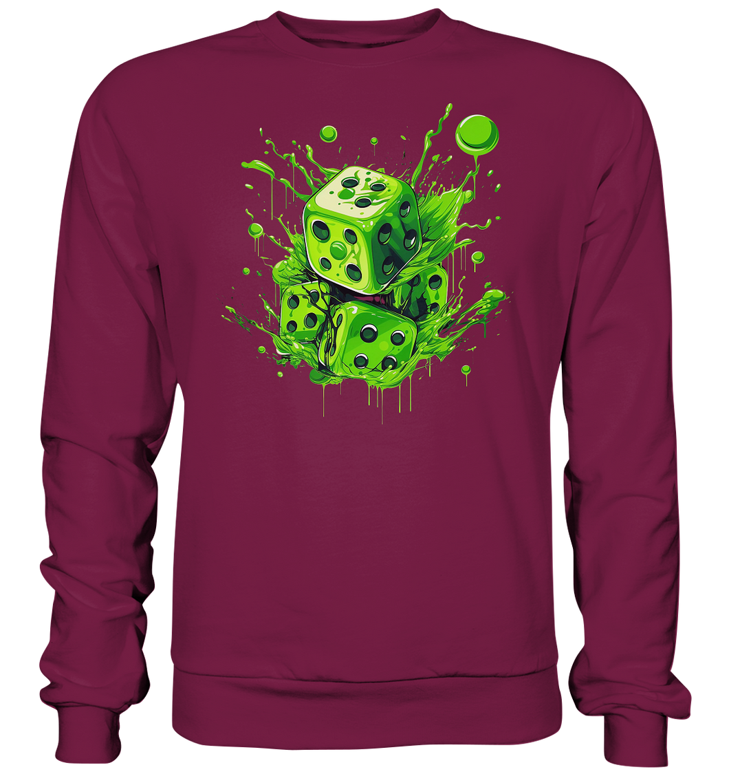 Slimy Dice - Basic Sweatshirt