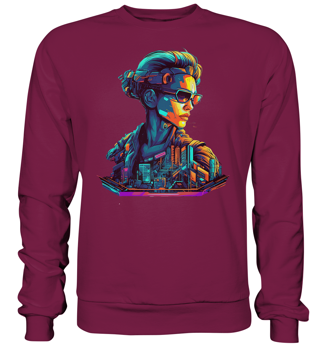 Cyberpunk Women - Basic Sweatshirt