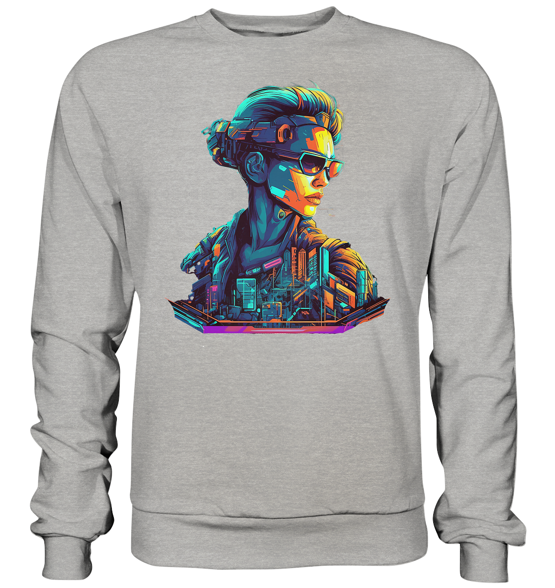 Cyberpunk Women - Basic Sweatshirt