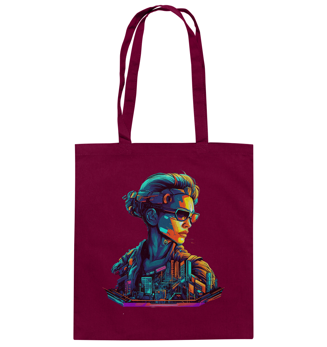 Cyberpunk Women - Baumwolltasche