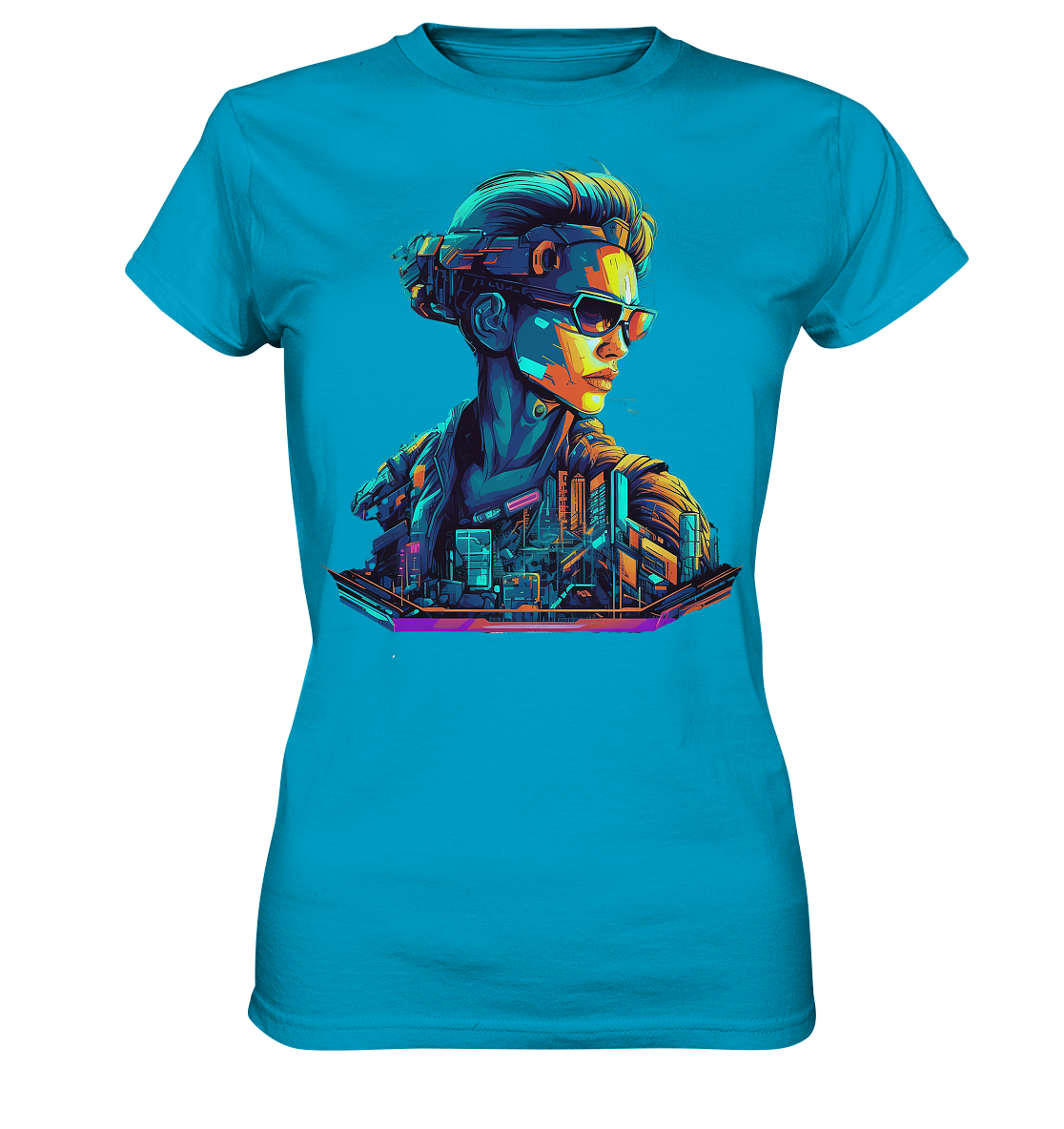 Cyberpunk Women - Ladies Premium Shirt
