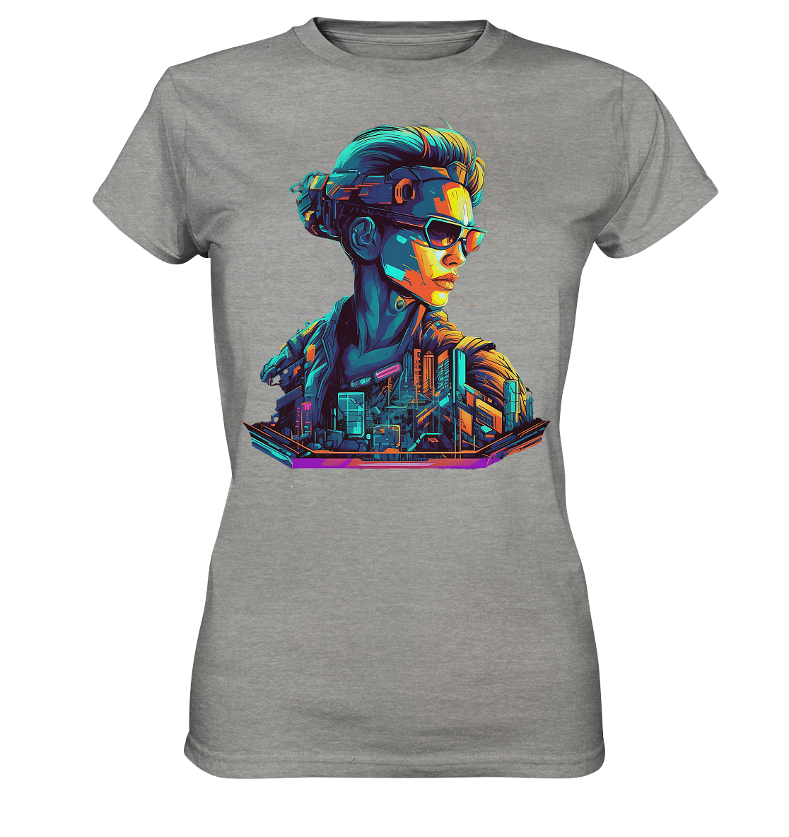 Cyberpunk Women - Ladies Premium Shirt