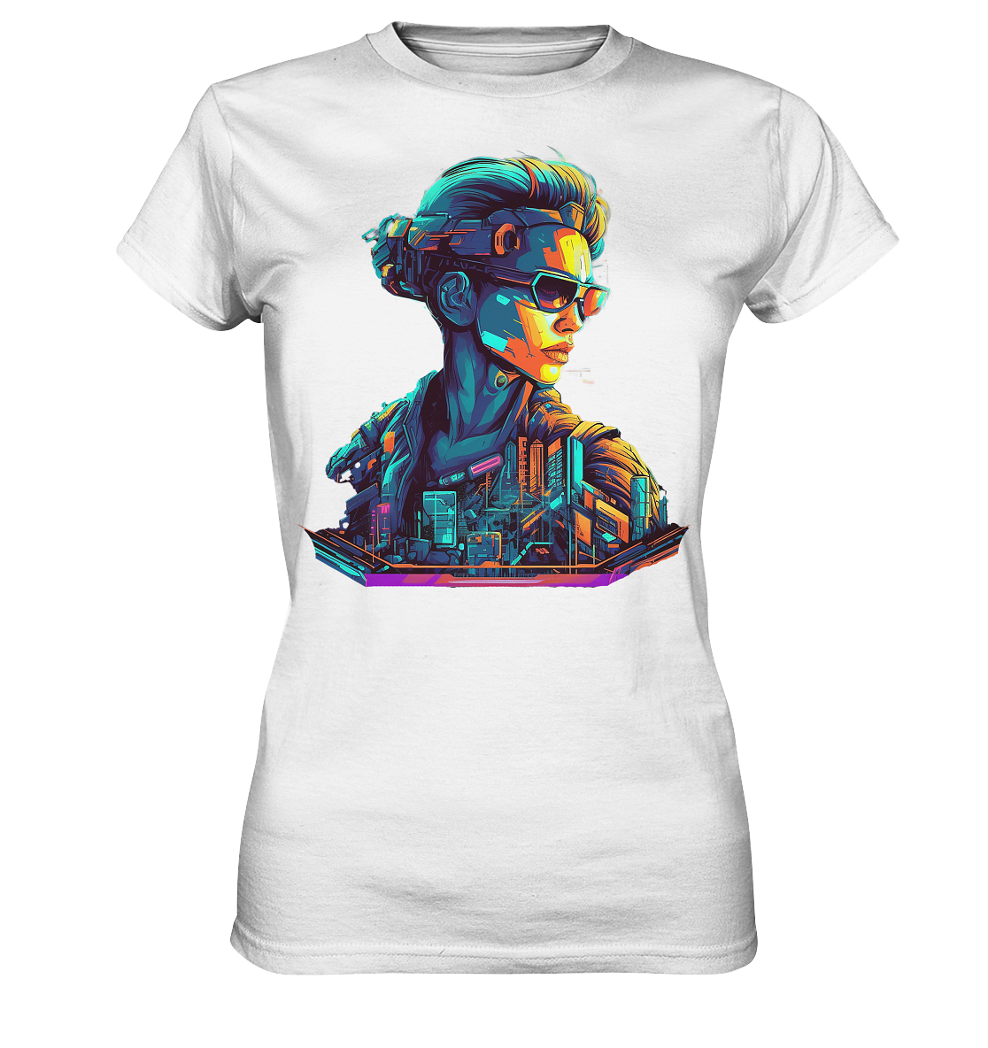 Cyberpunk Women - Ladies Premium Shirt