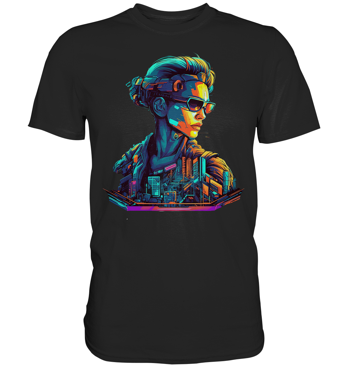 Cyberpunk Women - Premium Shirt