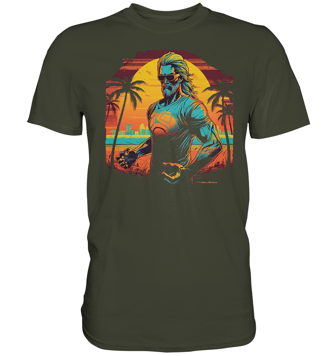 Beachvolleyball Men - Premium Shirt