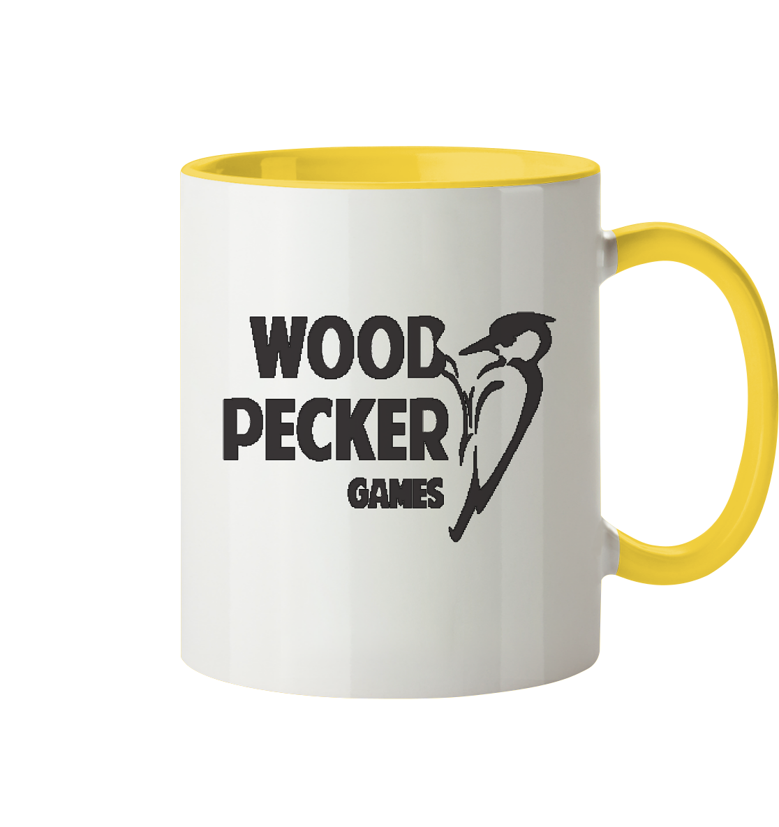 Woodpecker Games Logo - Tasse zweifarbig